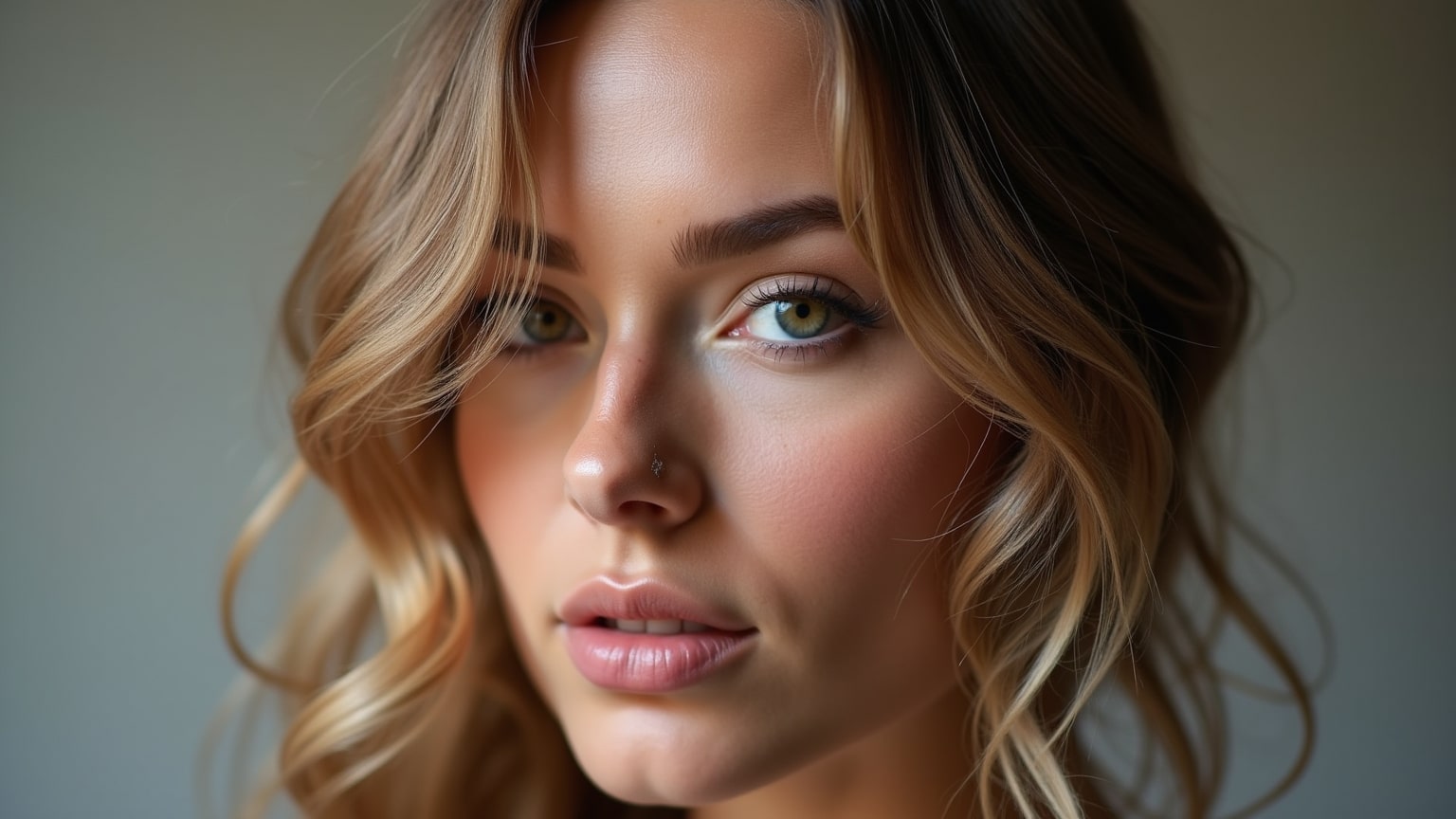 Cheveux réparés après brûlure sèche-cheveux