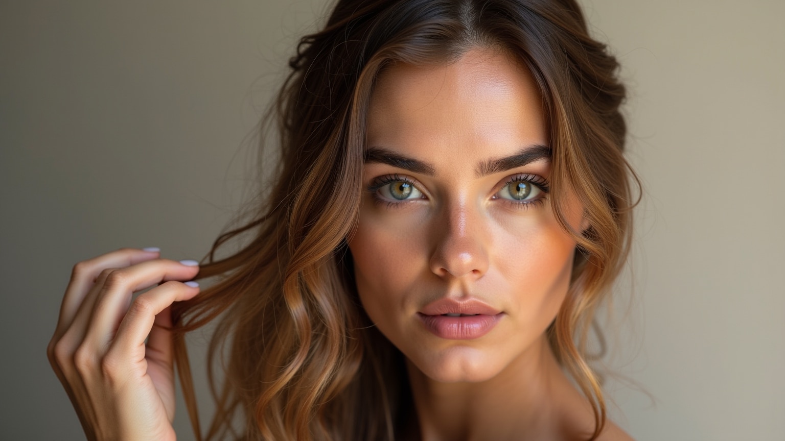 Brushing volumineux avec brosse ronde